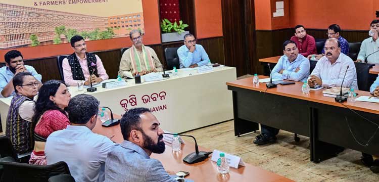 The Deputy Chief Minister, KV Singh Deo, inaugurated the Climate Resilience Cell at Krushi Bhavan.