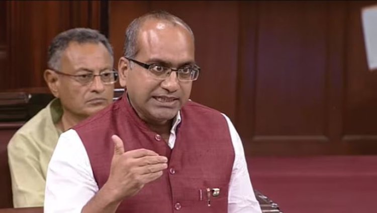 Sujeet Kumar, a former BJD MP who was expelled, has joined the BJP.