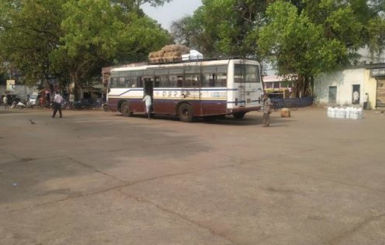 A young person has died after being struck by a bus in Bolangir. In response, locals have staged a protest demanding compensation.