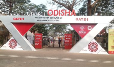 The Prime Minister will inaugurate the Utkarsh Odisha - Make in India conclave and the 38th National Games today.