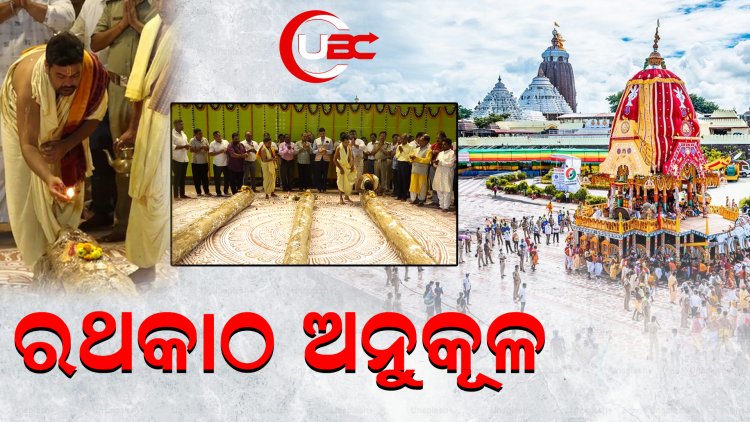 ତିନୋଟି 12 ଫୁଟିଆ ଧଉରା କାଠକୁ ଅନୁକୂଳ କରାଯାଇଛି