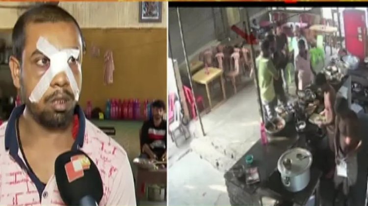 A customer physically assaulted a waiter due to a two-minute delay in serving food in the outskirts of Bhubaneswar.